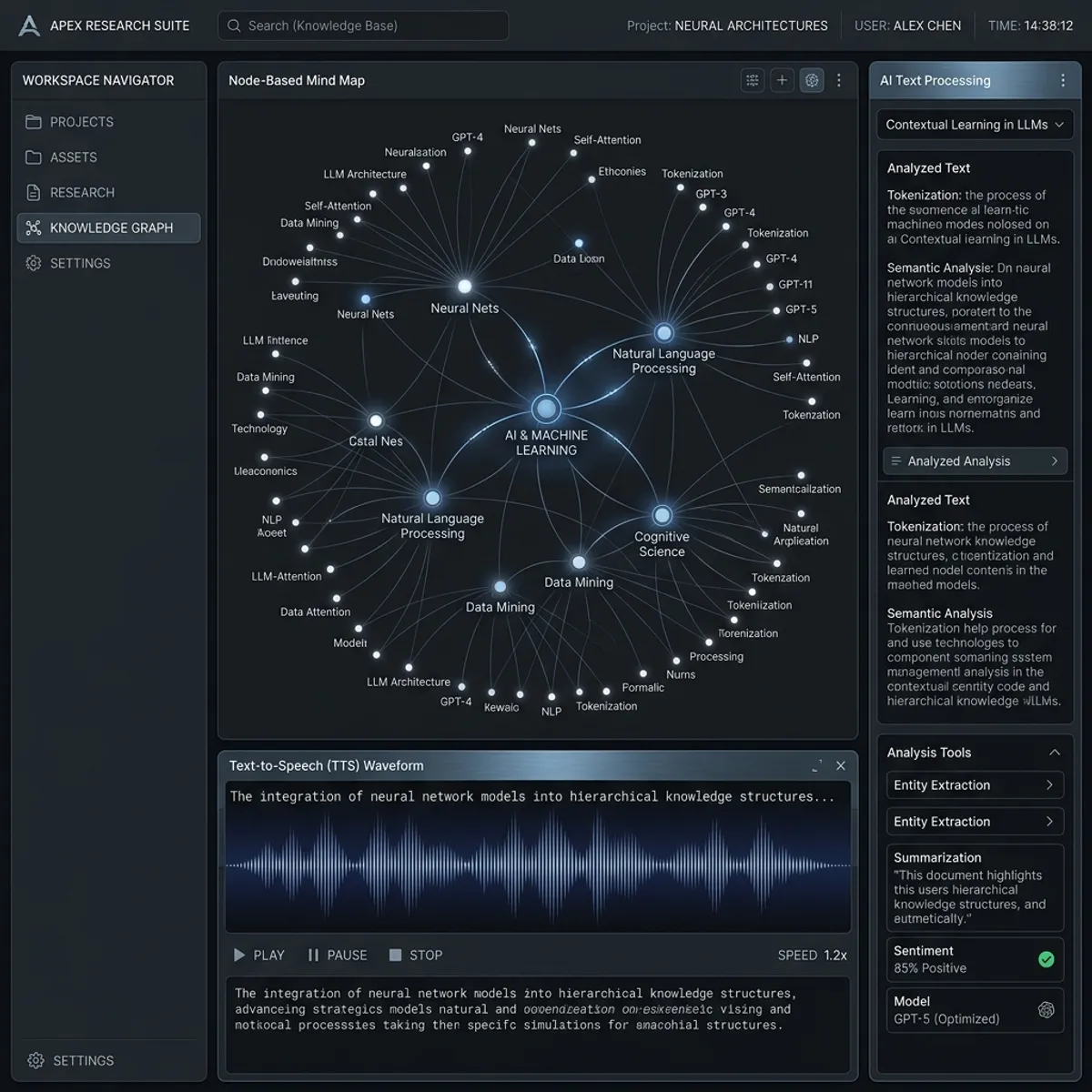 MindCompile: Espacio Cognitivo y Redes Neuronales